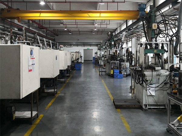 Plastic punching workshop